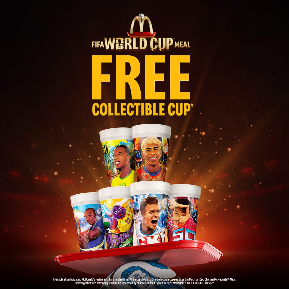 McDonald's: FIFA World Cup meal is here