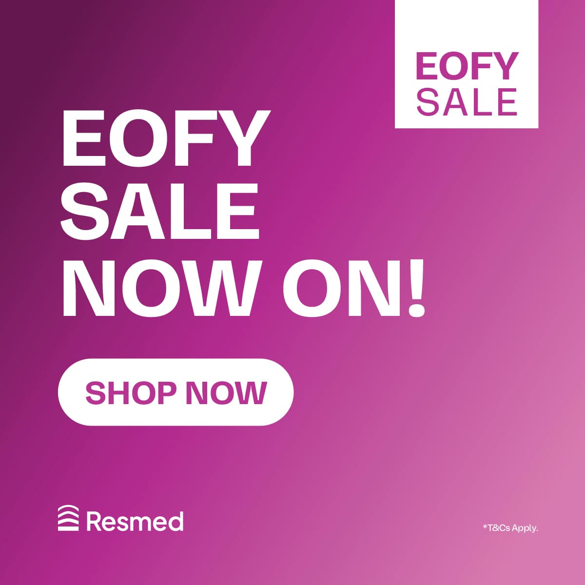 ResMed: Resmed EOFY sale are here