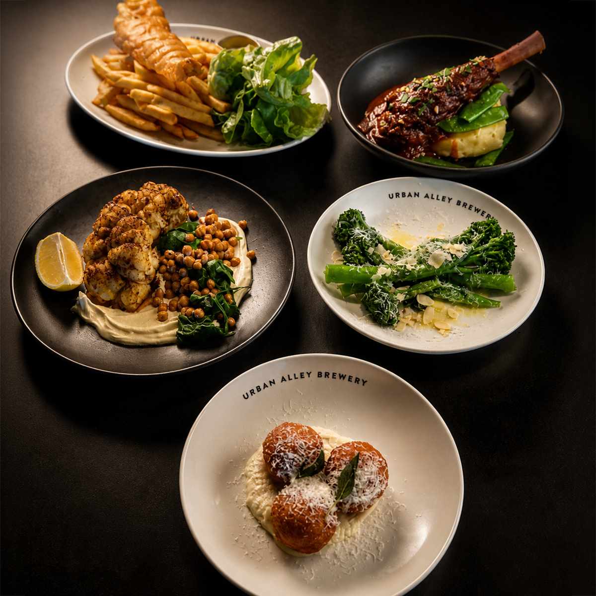 Urban Alley Brewery : New Winter Menu