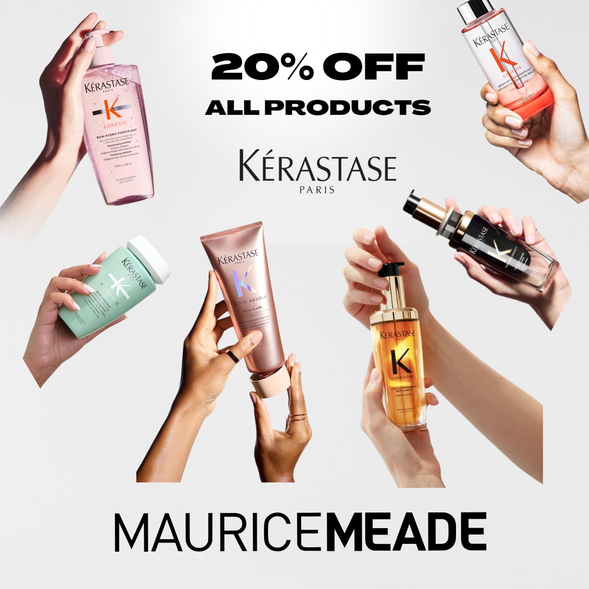 Maurice Meade for Hair: AfterPay 20% Off Everything