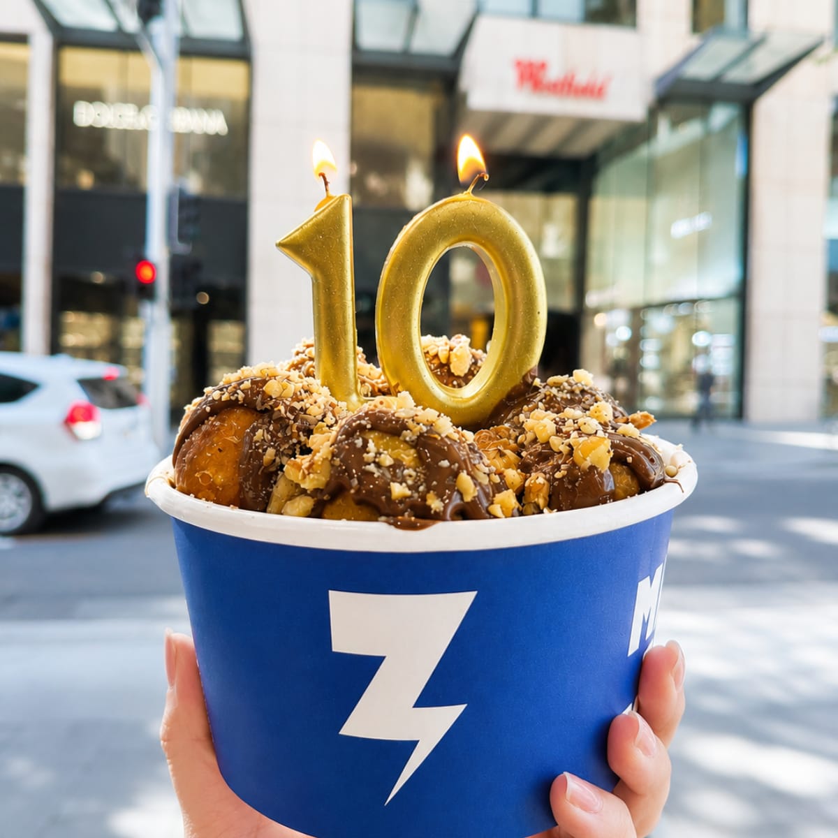 Zeus Street Greek: $10 pitas for our 10th birthday!