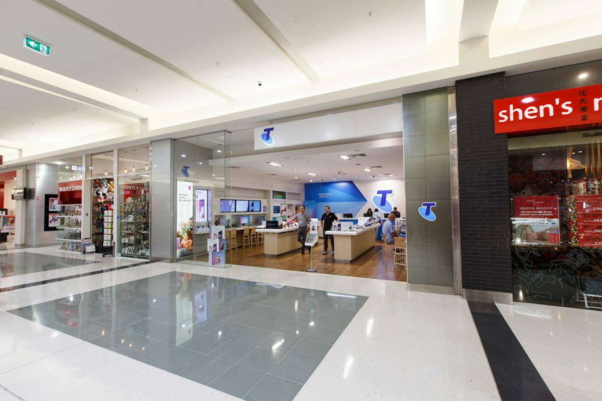 Telstra storefront image