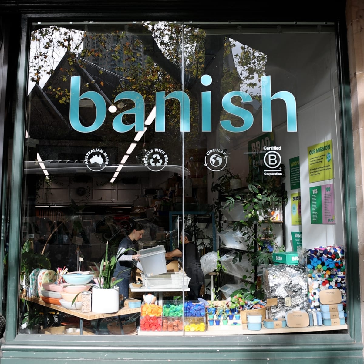 Banish exterior