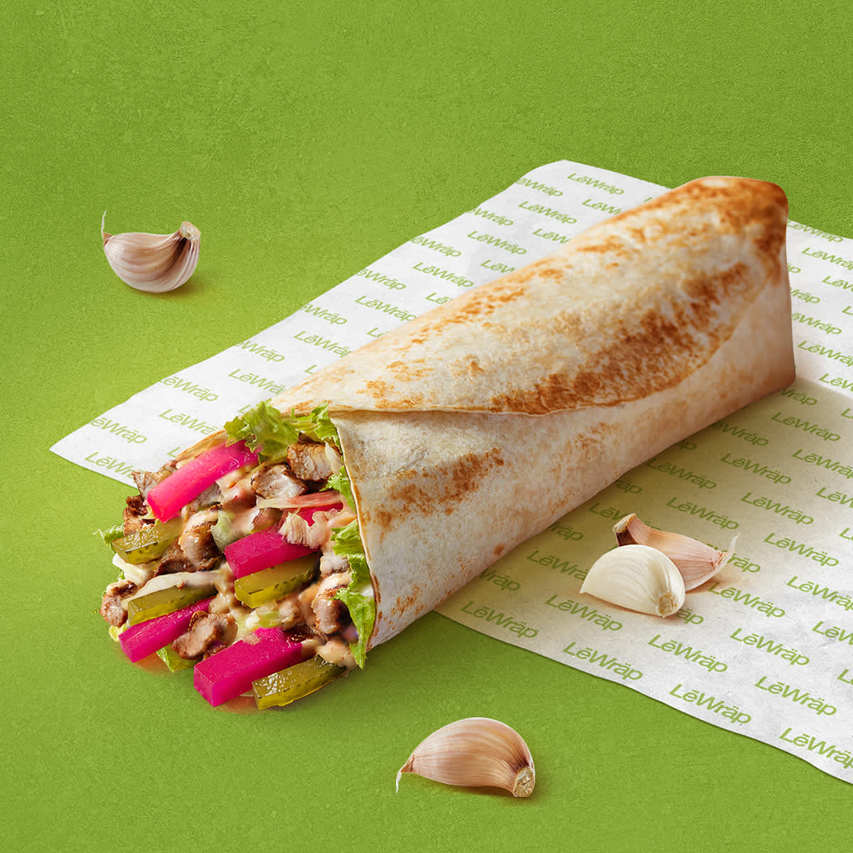 LeWrap®: Garlic Goodness Wrap Has Arrived