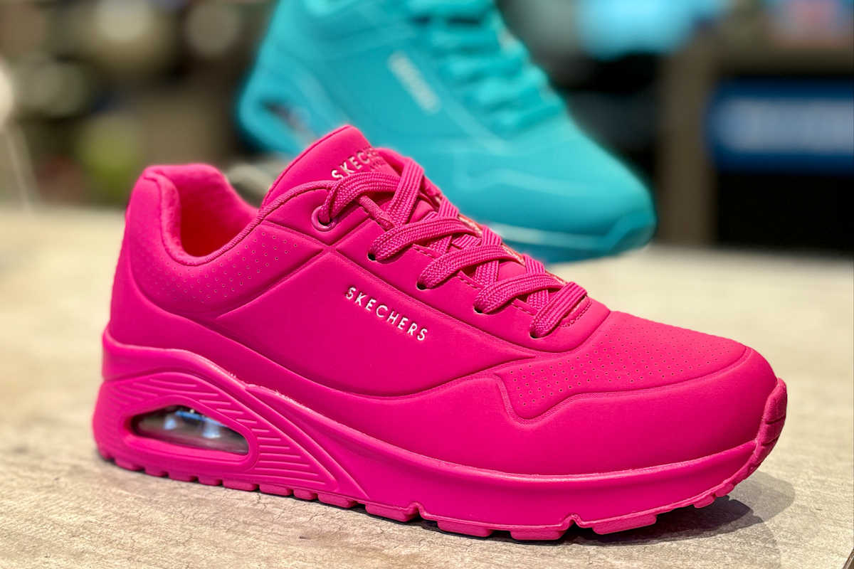 Skechers colourful sneakers