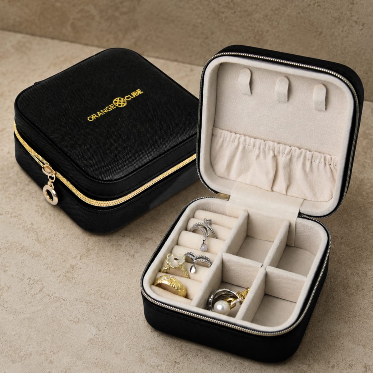 Orange Cube: Buy 1 Bag & Receive Free Jewellery Box