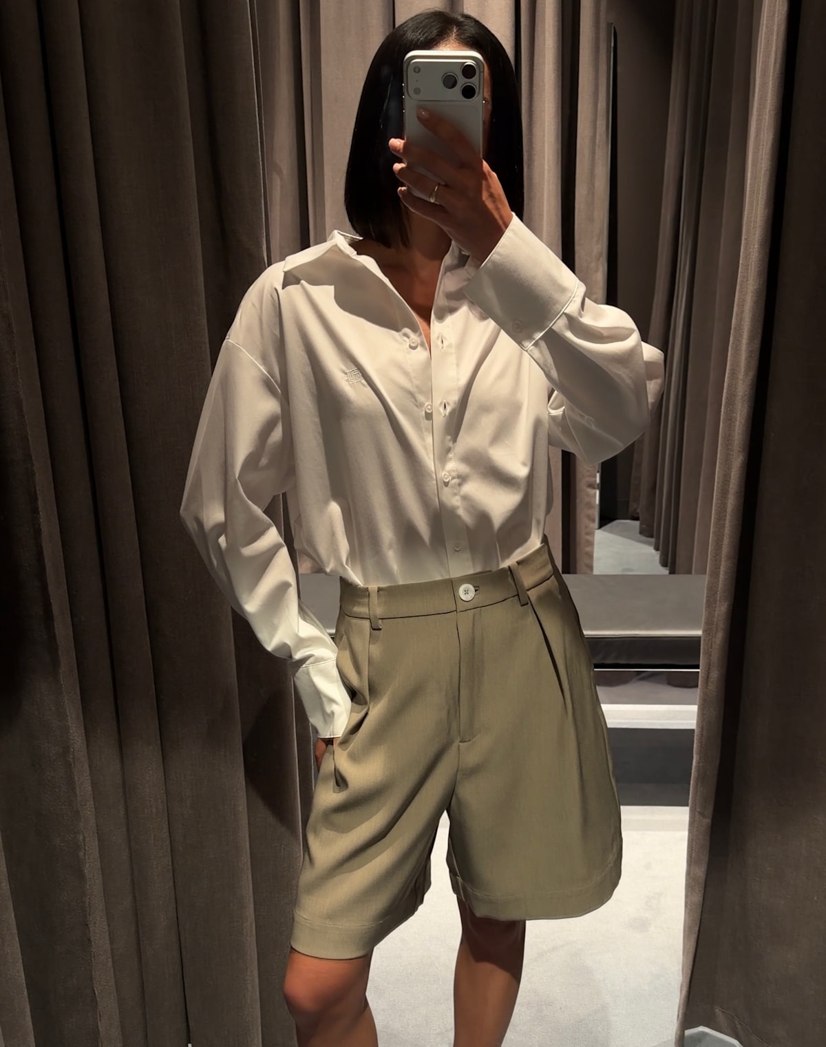 Ariana Tapsell - Tailored shorts