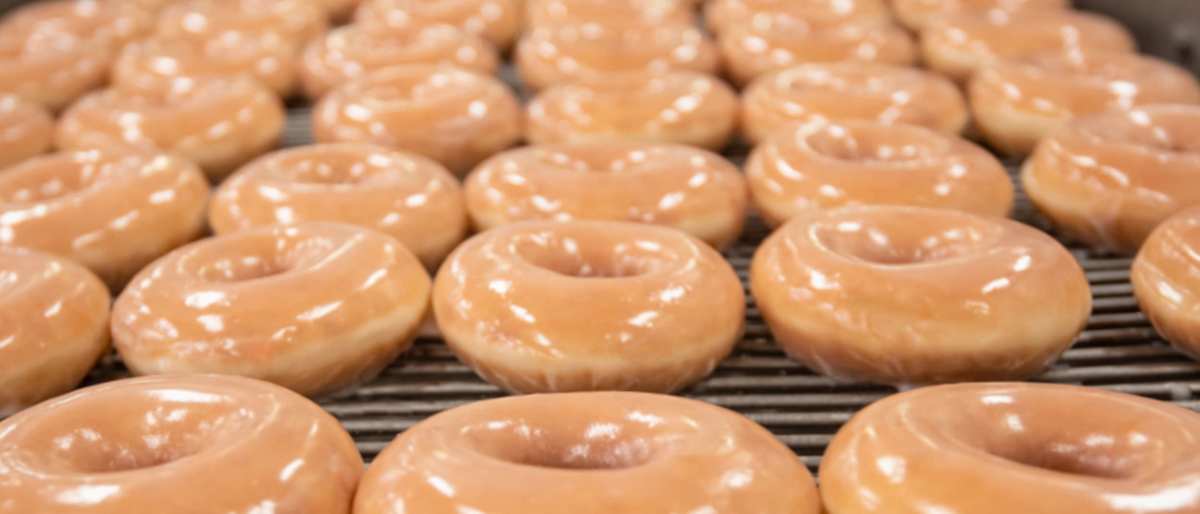 Krispy Kreme Doughnuts : Today is national doughnut day