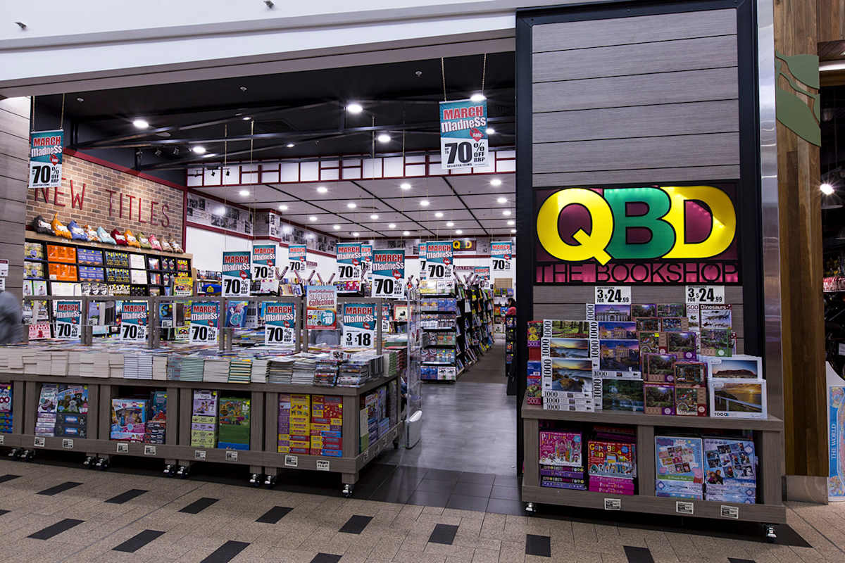 QBD Books storefront image