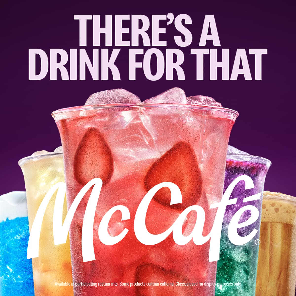 McDonald's: Try the delicious new drinks at McCafé®!