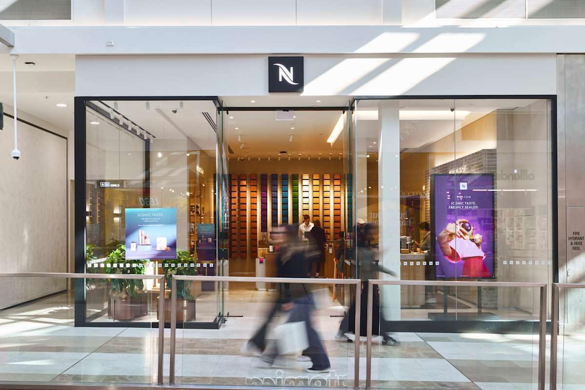 Nespresso storefront image
