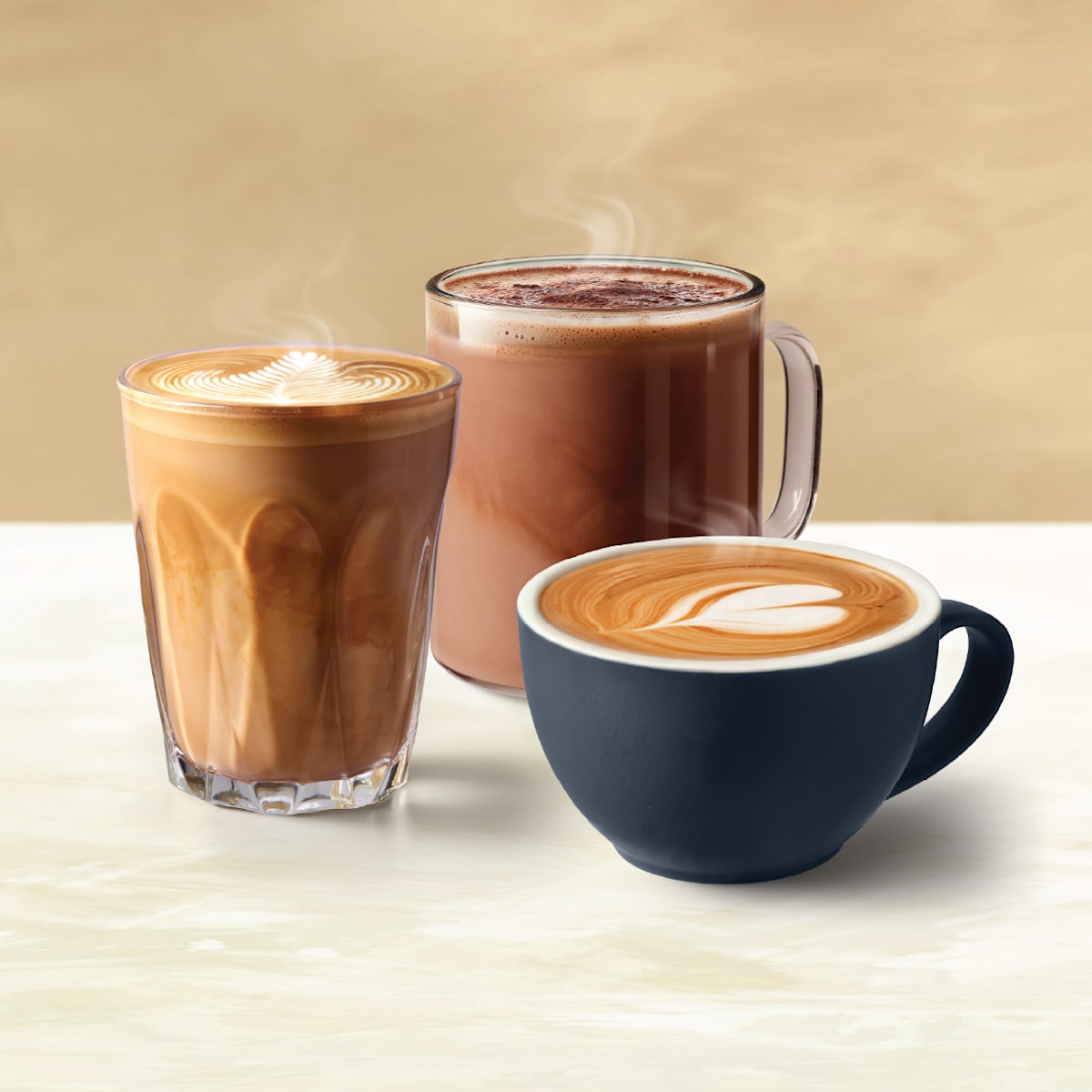 Jamaica Blue: $4 Hot Drink add on