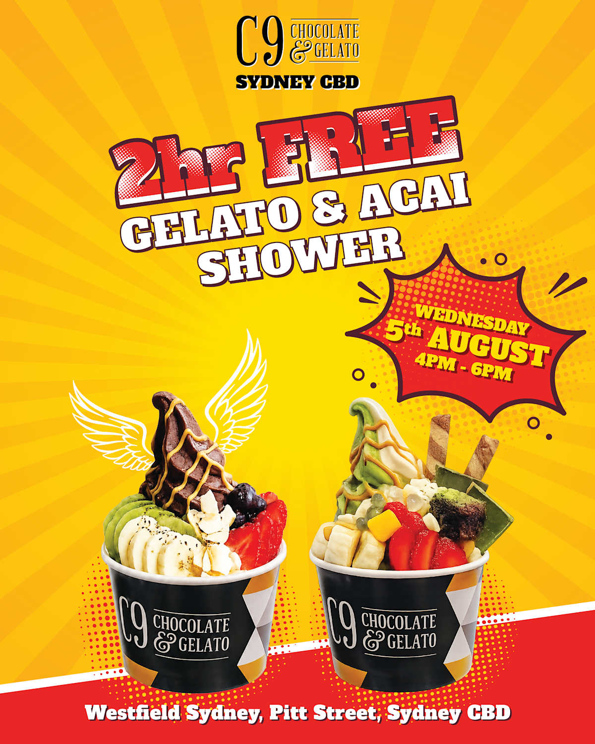 C9 Gelato Shower