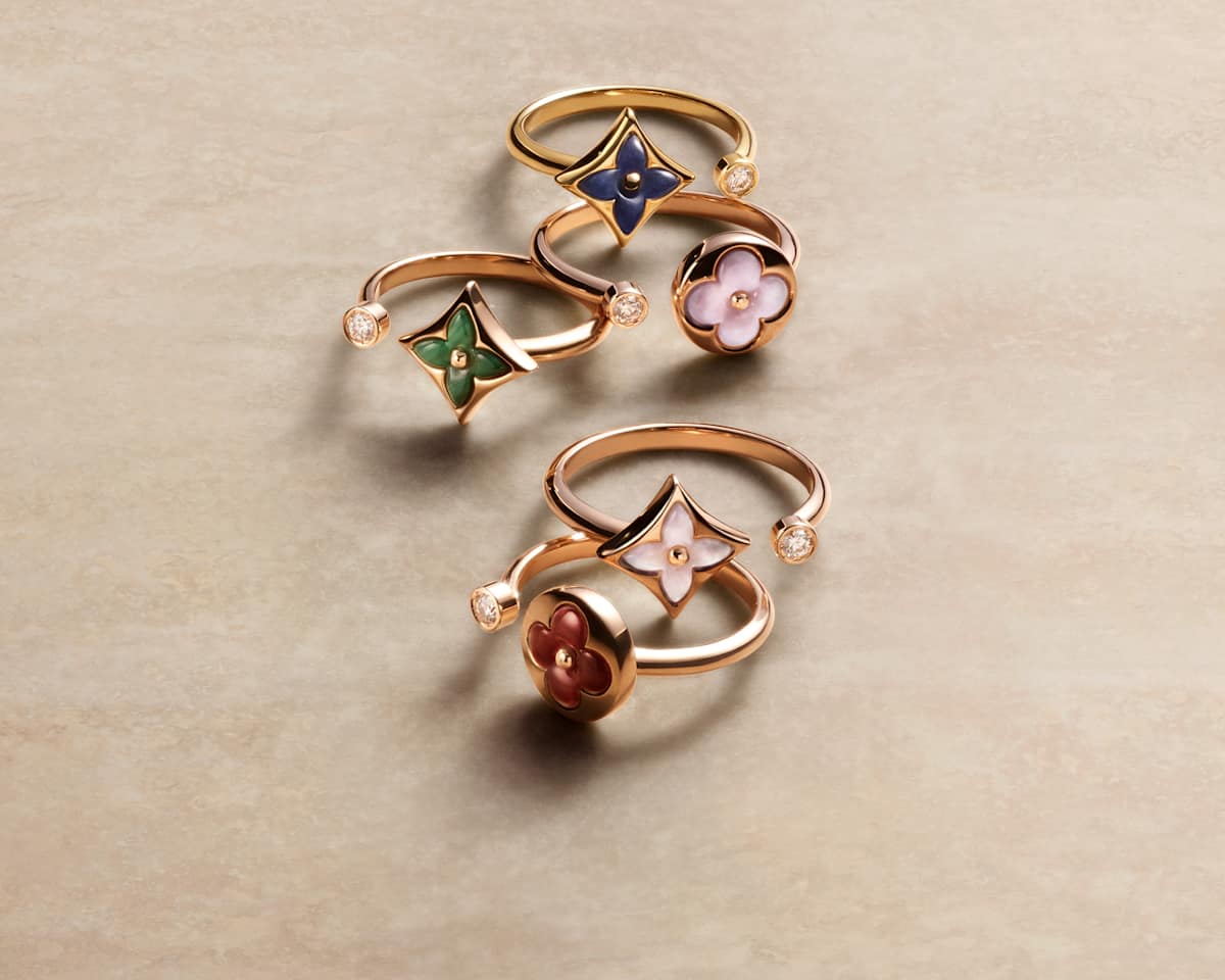 COLOR BLOSSOM STILL LIFE. LOUIS VUITTON JOAILLERIE ©Thomas Lagrange