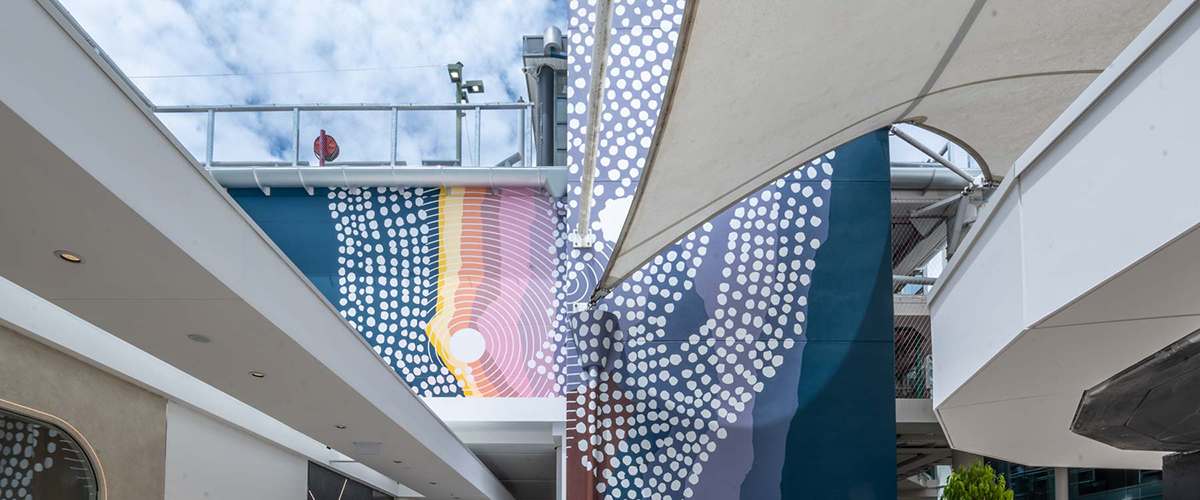 Warringah Mall Artwork - Konstantina x Georgia Hill