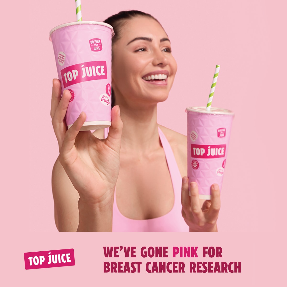 Top Juice: We've Gone Pink for NBCF!