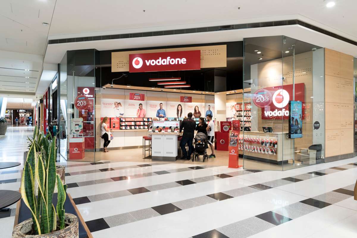 Vodafone storefront image