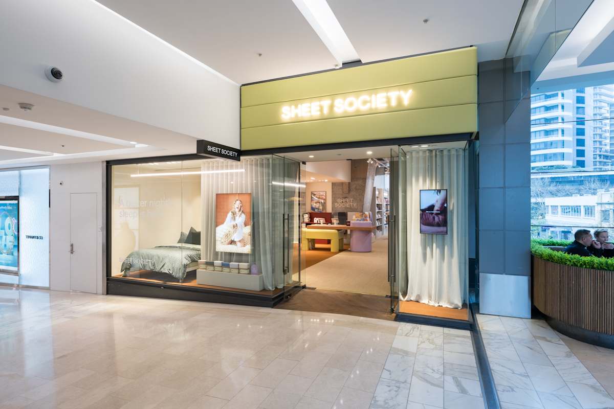 Sheet Society Storefront - Bondi