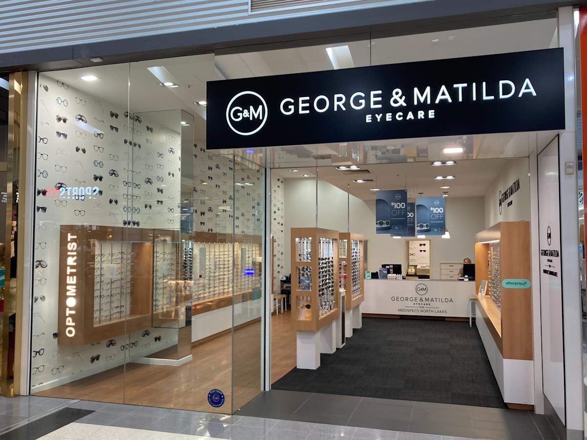 George & Matilda Eyecare storefront image