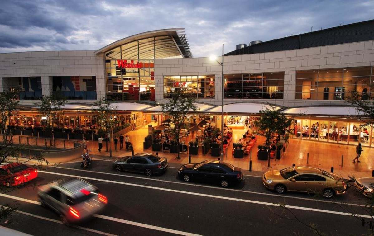 Penrith Riley Street Dining Precinct night generic