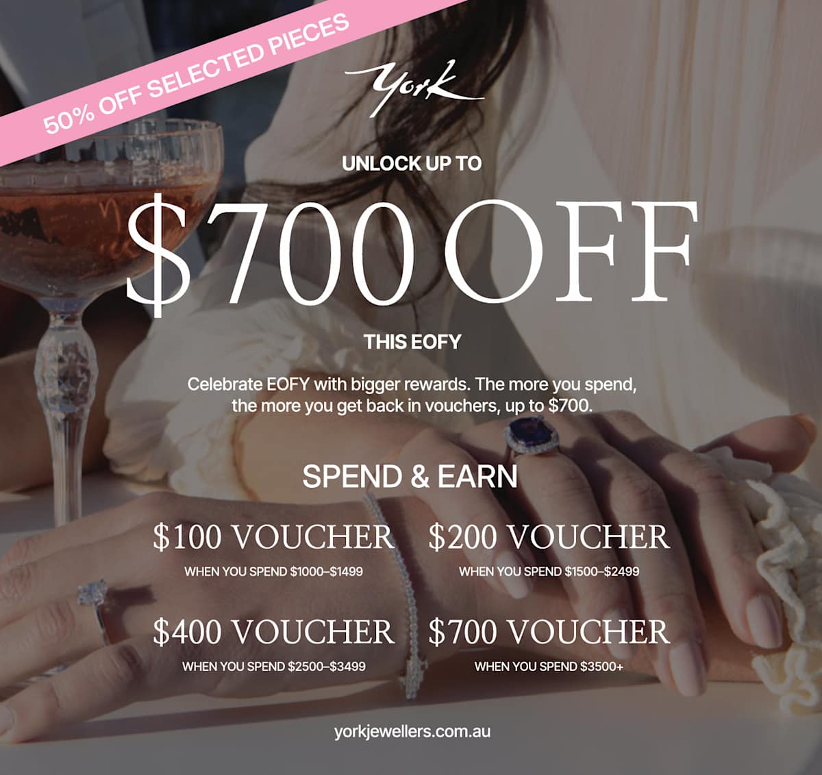 York Jewellers: Unlock up to $700 this EOFY