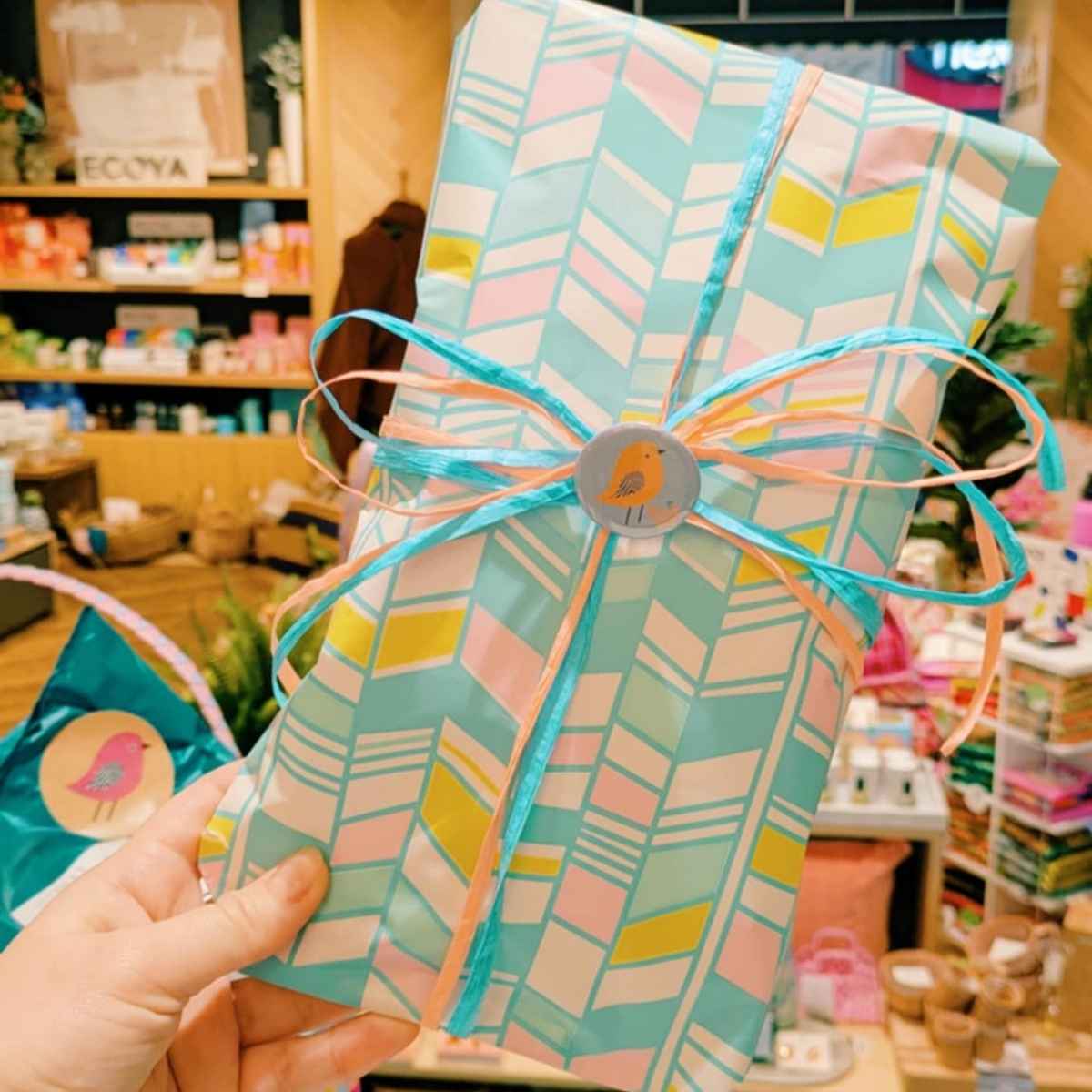 Zebra Finch: Our Giving Back Gift Wrap Program