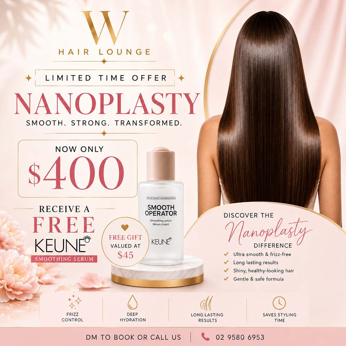 W Hair Lounge Nanoplasty Offer