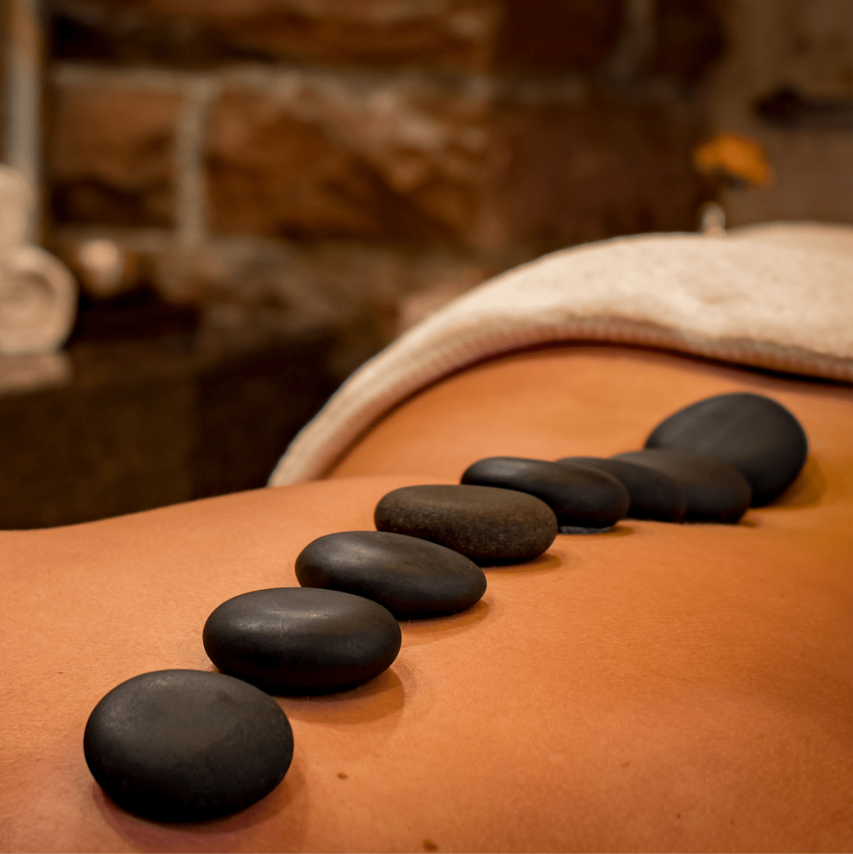 Cinderella Beauty hot stone massage