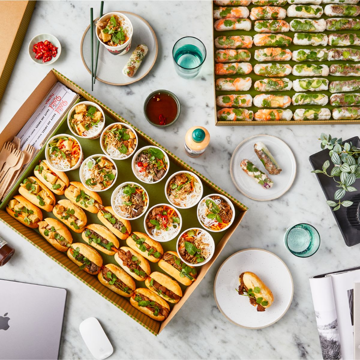 Roll'd Vietnamese: Healthy,  Hastle-Free Catering