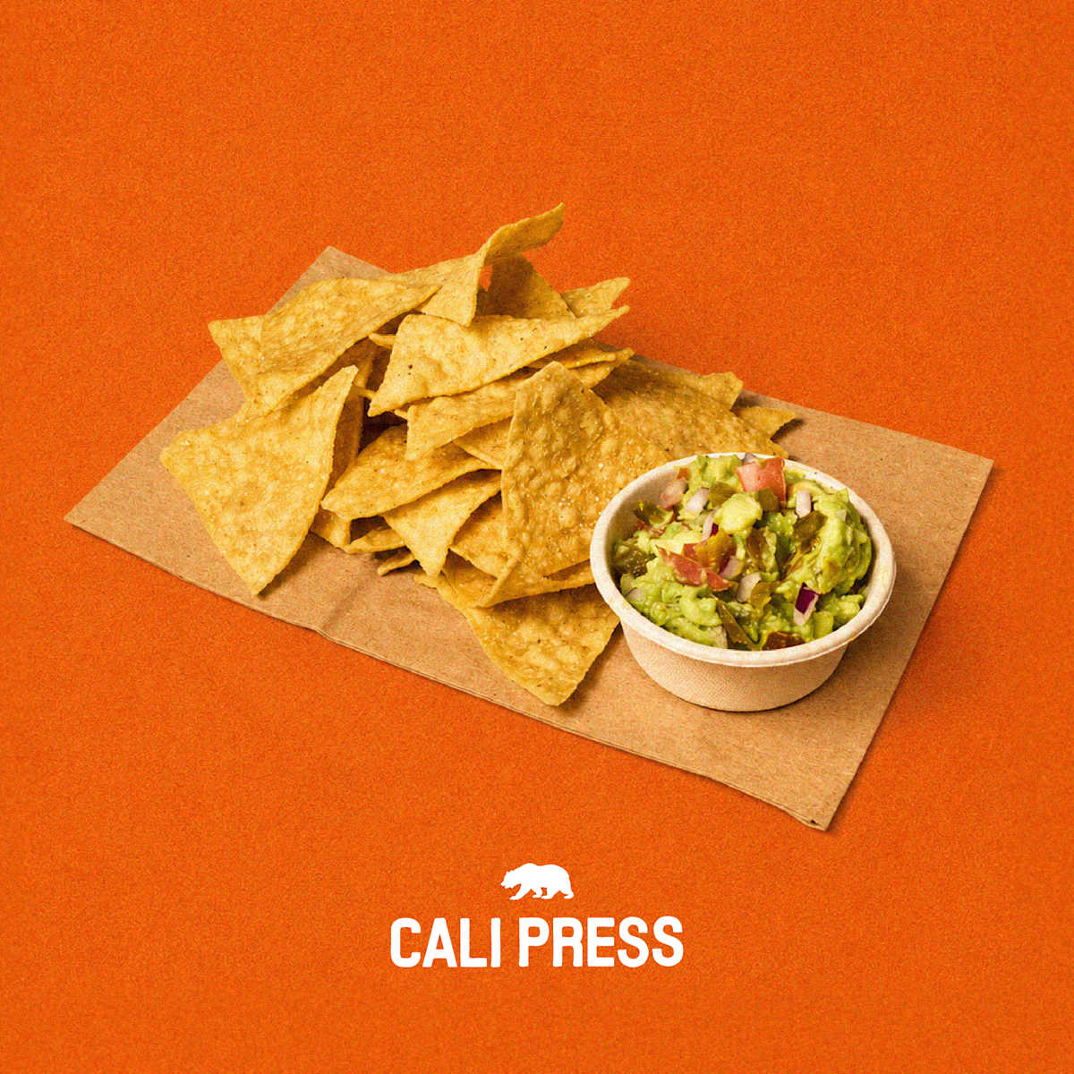Cali Press: Free Guac & Chips with any bowl or sandw