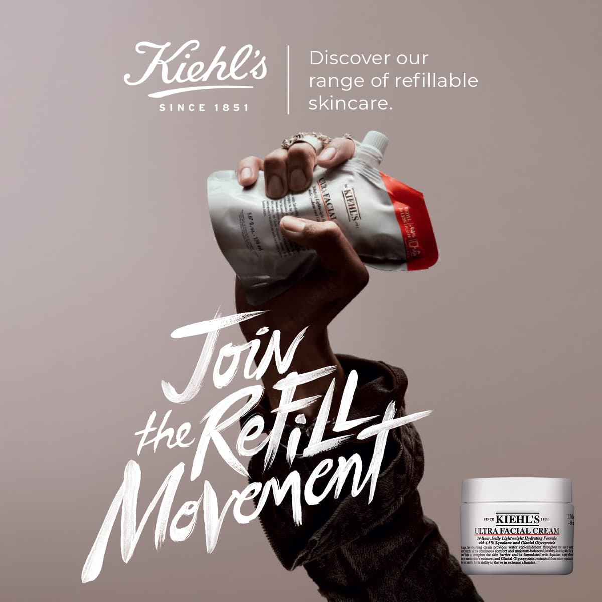 Kiehls: Kiehl's Refill Movement