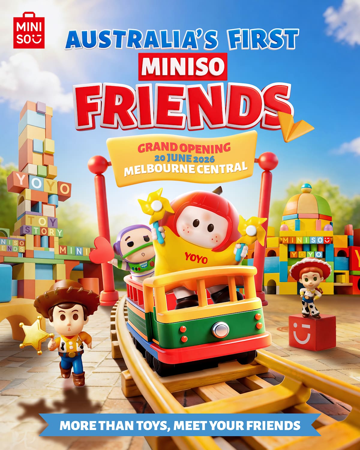 MINISO: Disney and Pixar's Toy Story 5 Has Arrived