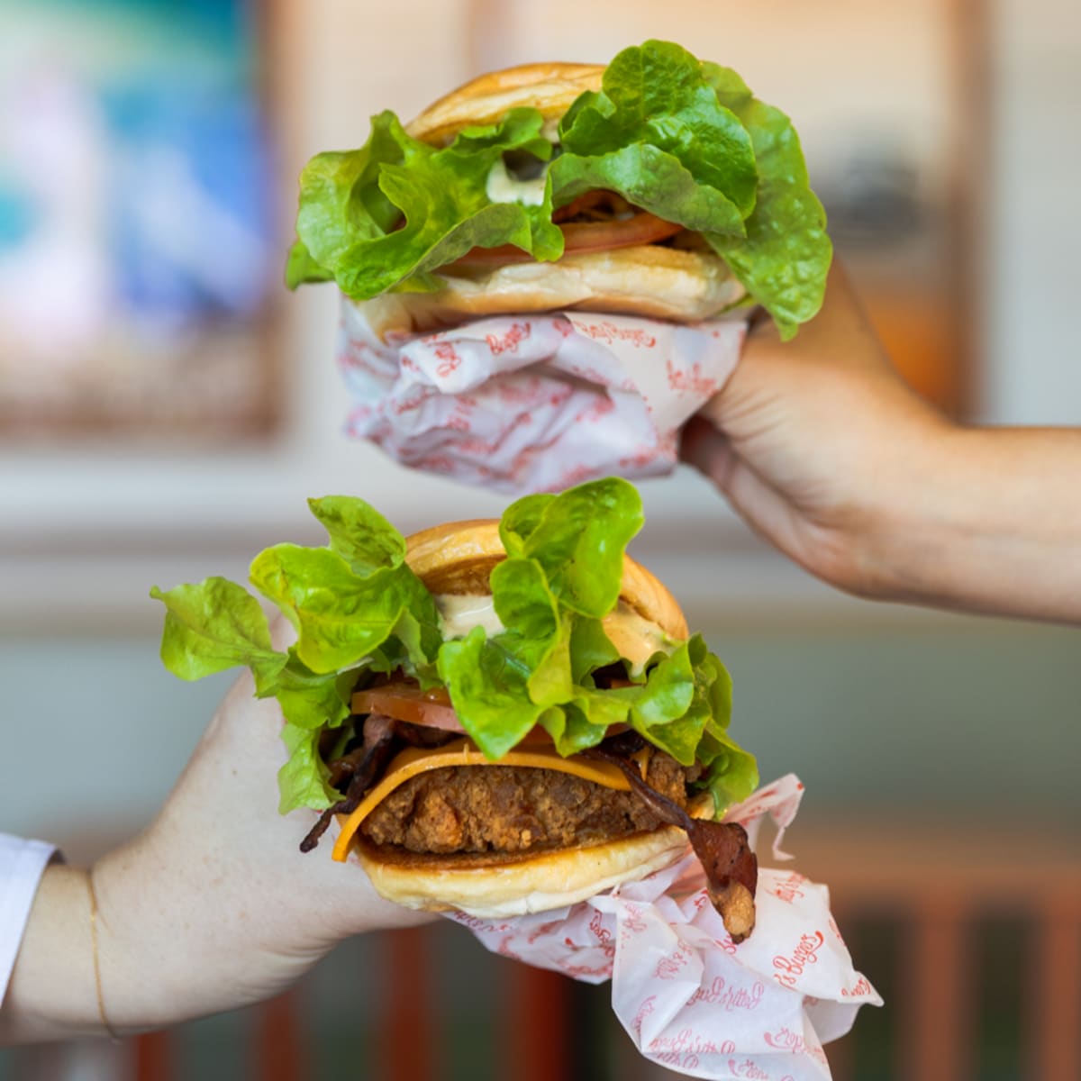 Betty's Burgers - Burgers stacked - Coomera 25