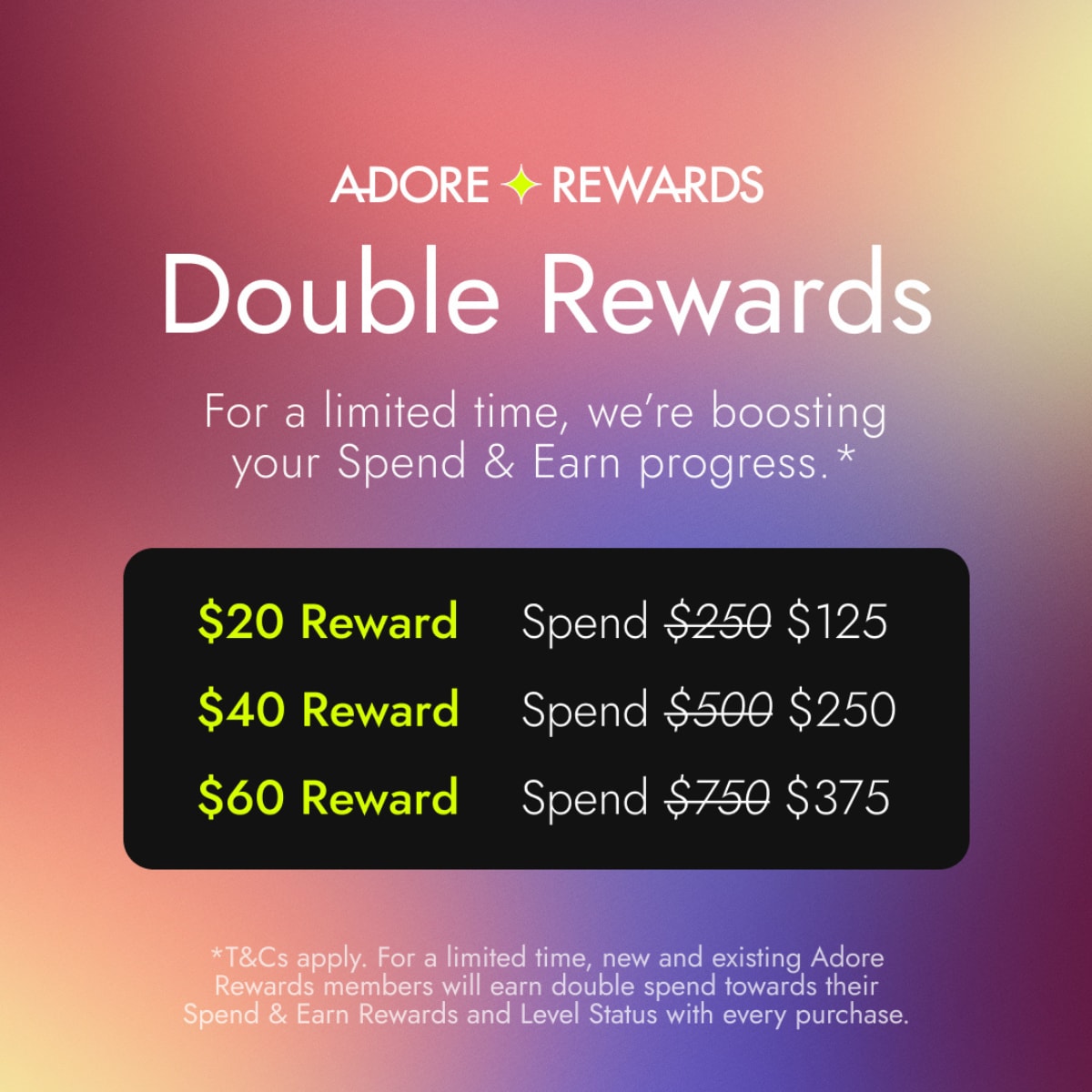 Adore Beauty: Adore Rewards Booster