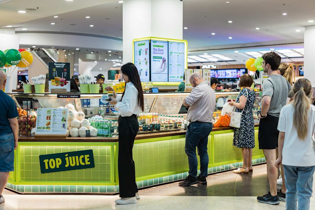 Top Juice - Level 1 Under Myer storefront image