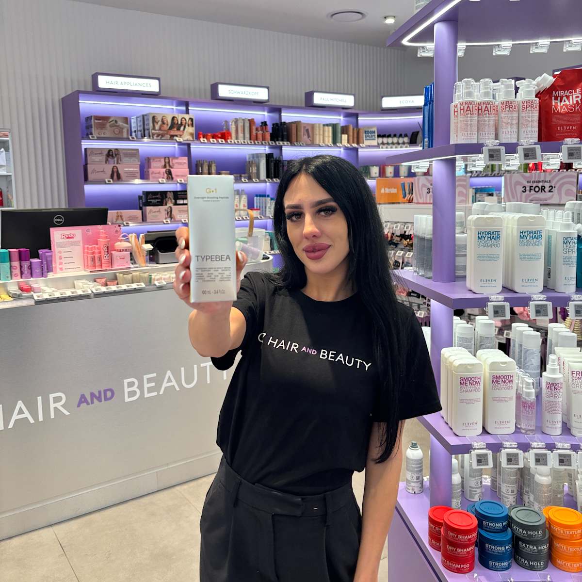 Team and Product_OZ HAIR AND BEAUTY