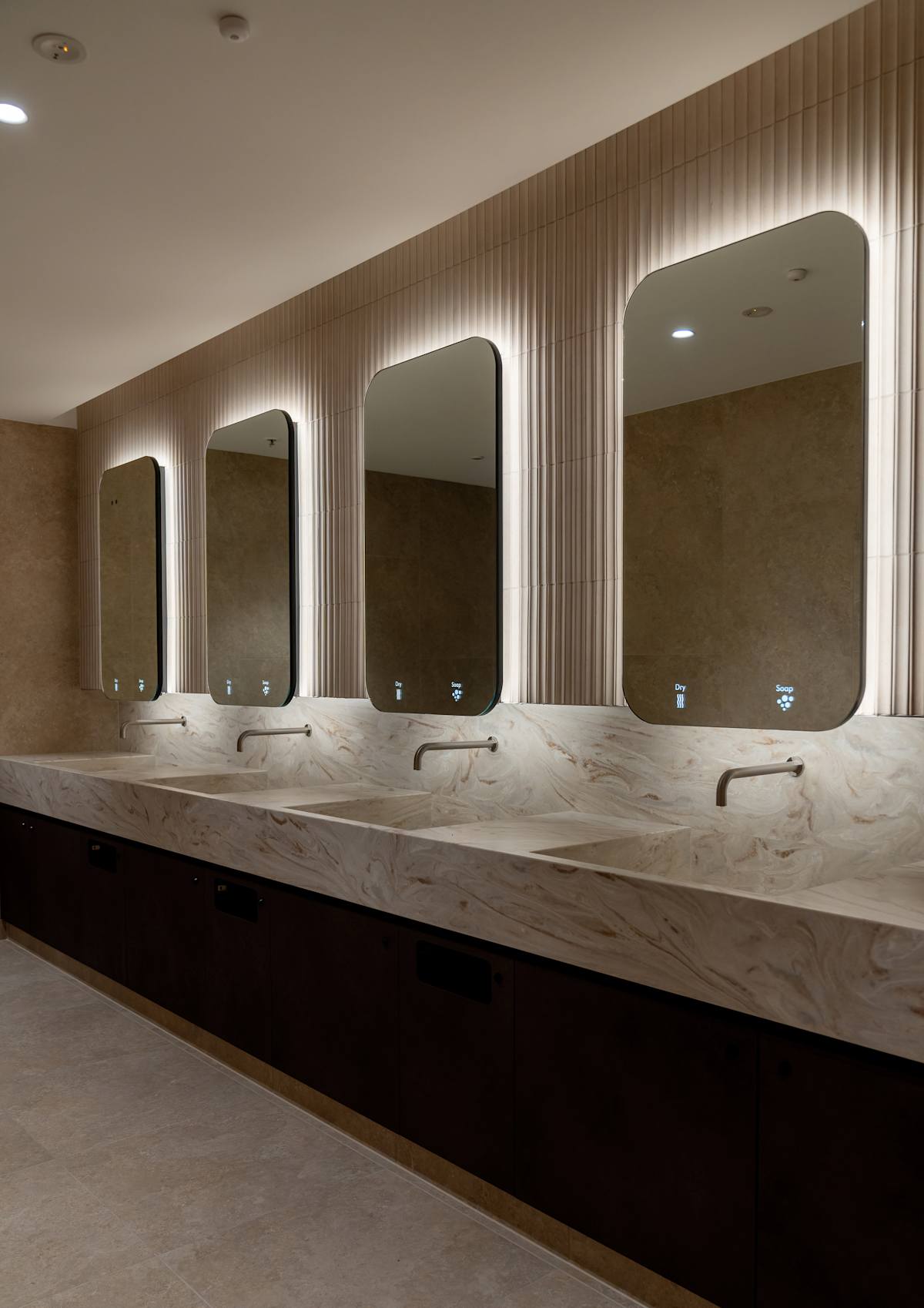 Level 1 Amenities - Mirror and Tap