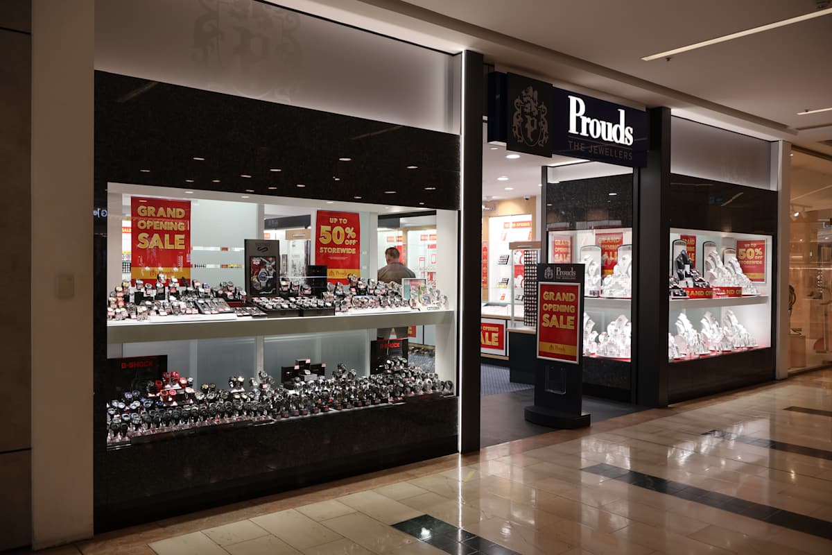 Prouds storefront image
