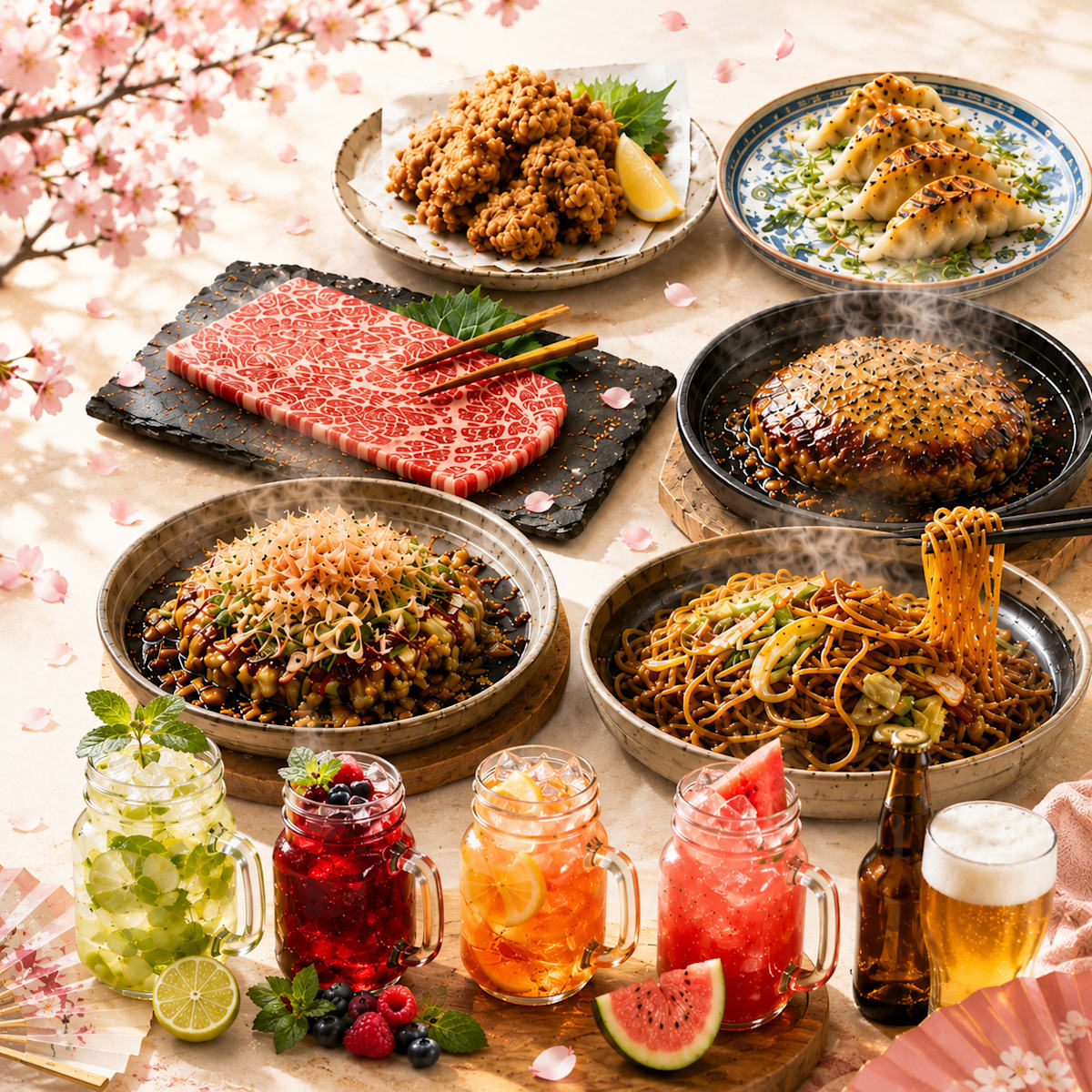 Dohtonbori Westfield: Neo Tokyo feast set