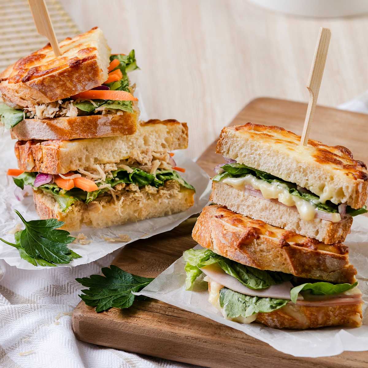 Shingle Inn: Melty Mozzarella Toasties