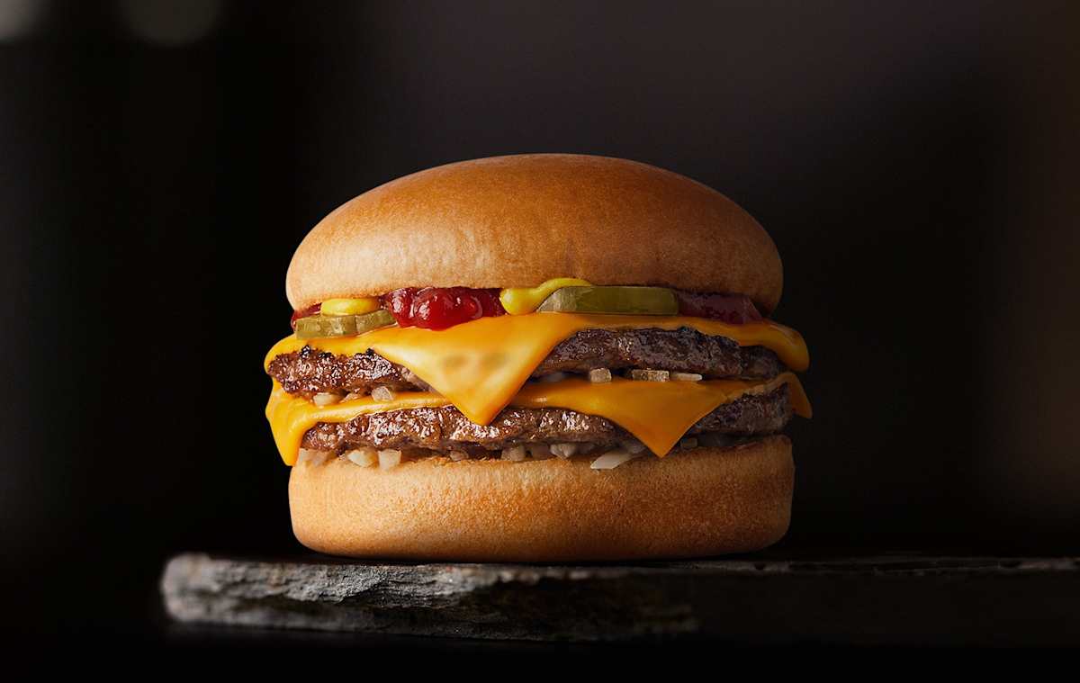 McDonalds Double Cheeseburger
