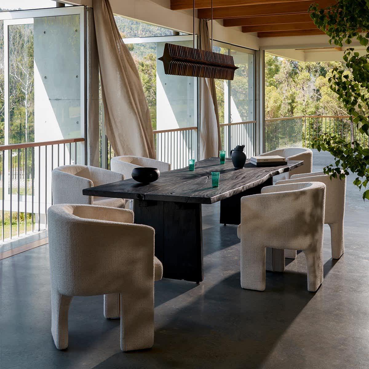 coco republic dining table