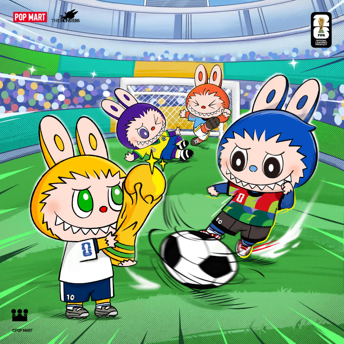 POP MART: THE MONSTERS × FIFA Gift With Purchase