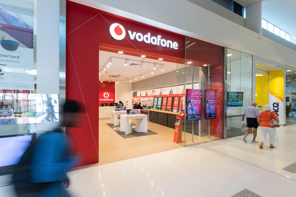 Vodafone storefront image