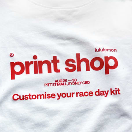 lululemon print shop