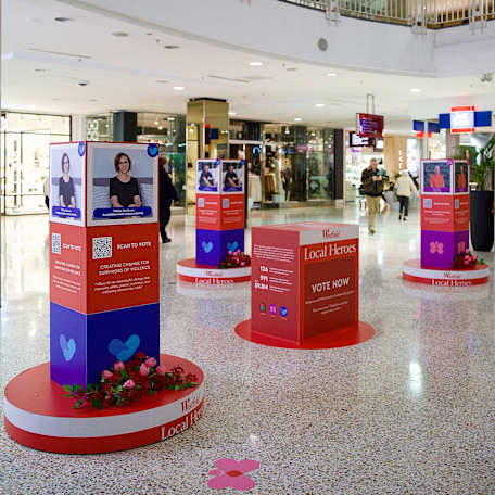 Local Heroes Display - Woden 