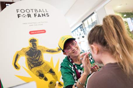 Football for Fans Face Painting - Eastgardens 