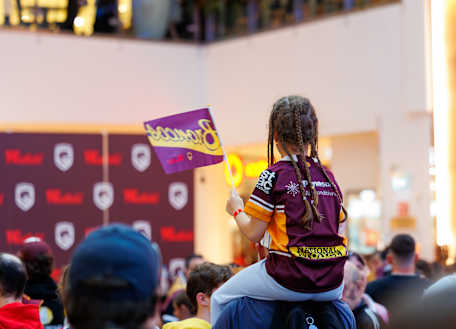 Broncos Fans at Westfield