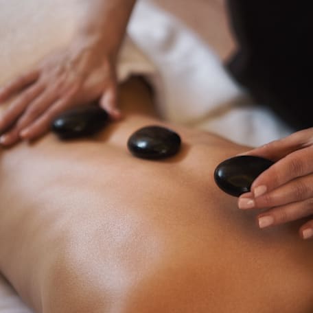 Hot stone massage