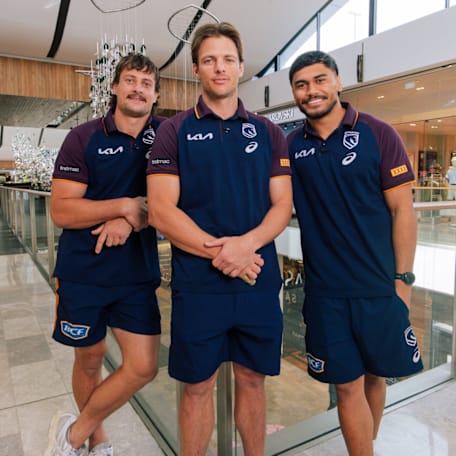 Brisbane Broncos Players at Westfield Chermside